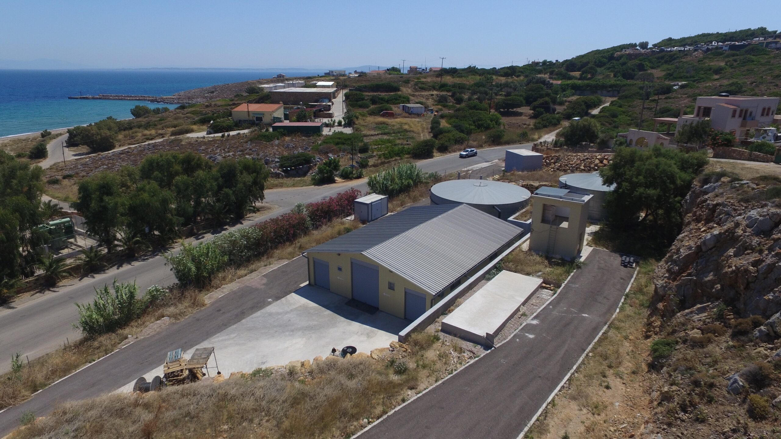 In its first year of operation, Watera’s Desalination Plant at Chios Island produced 450.000 m³ of potable water